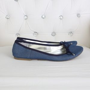Joe Fresh Denim Flats Slip On